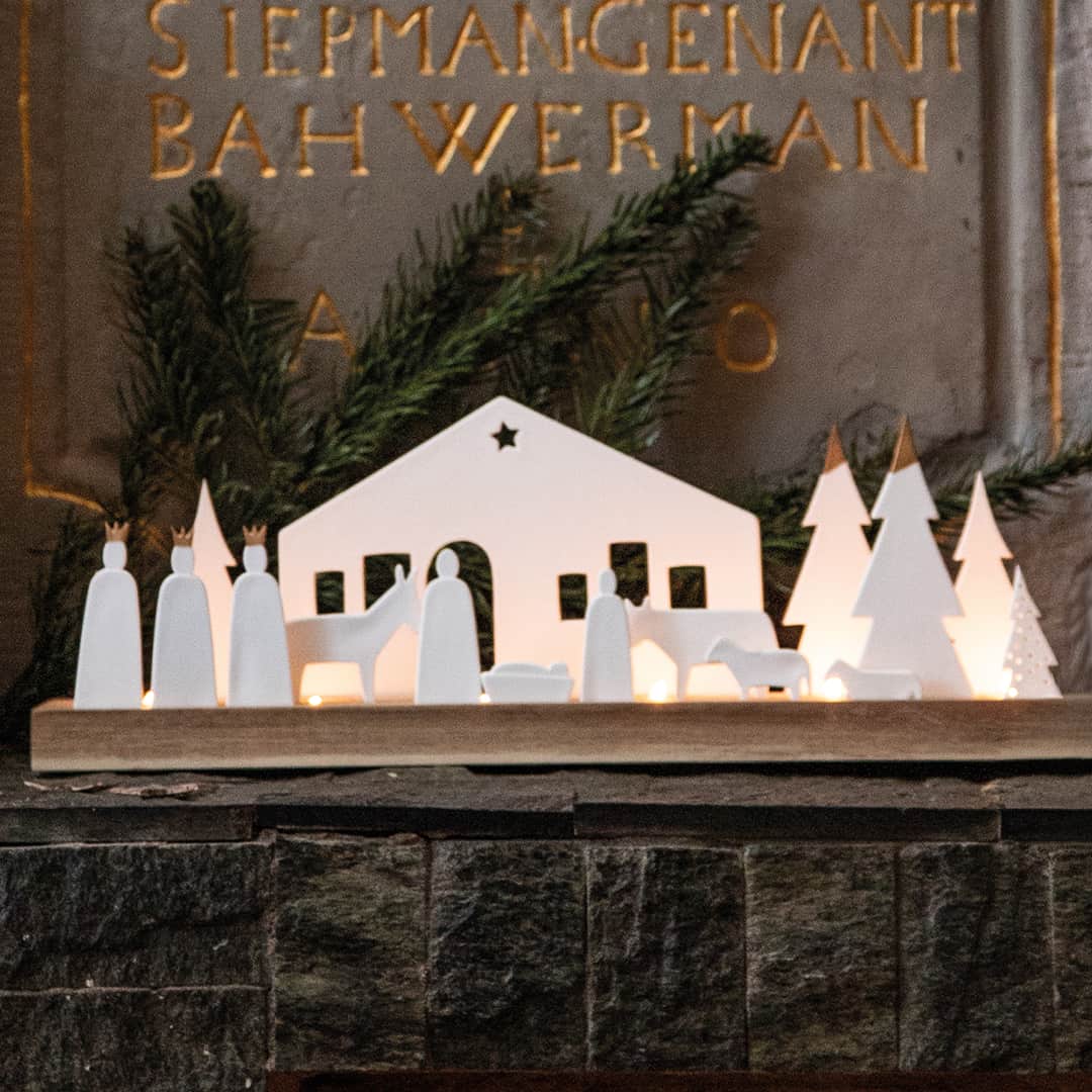 Porcelænsjulekrybber