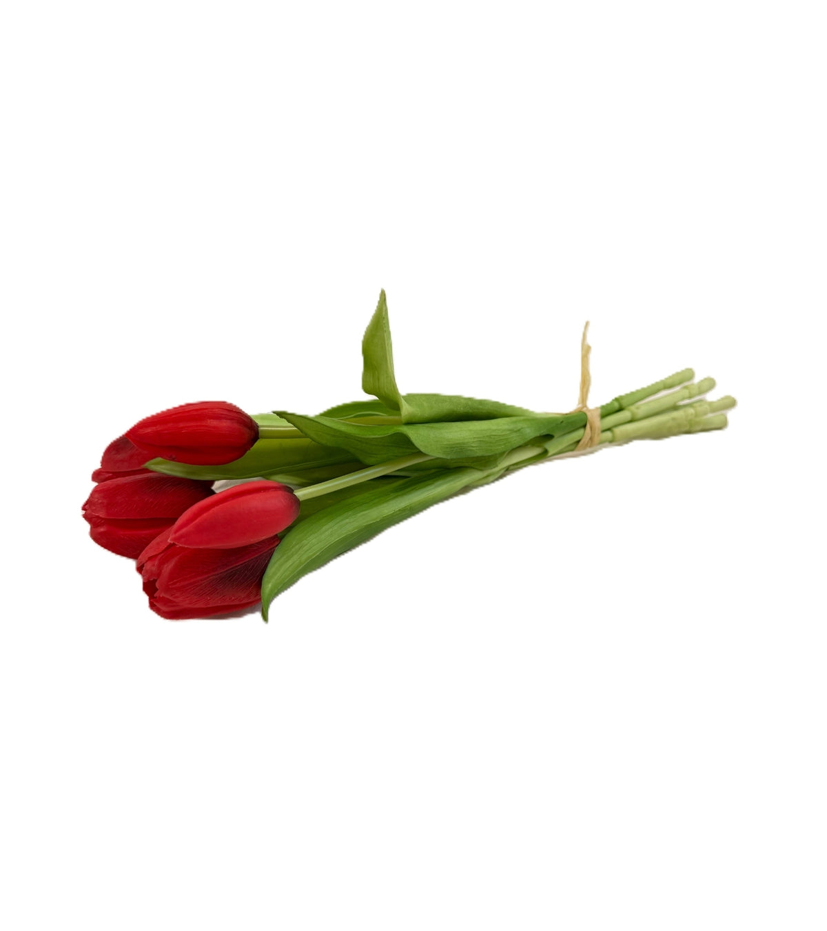 5 stk. røde tulipaner, 32 cm