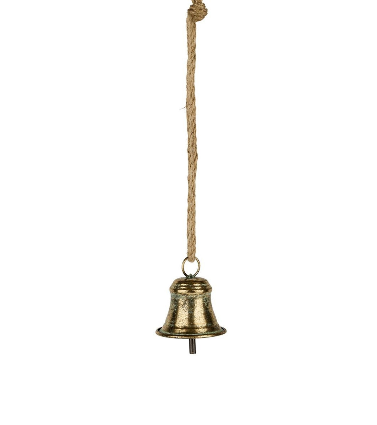 Antik klokke, 9 cm, Guld