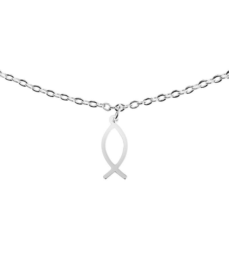 Armbaand Bless You Med Fisk Soelv OnlyByGrace
