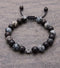 By Gabay, Armbånd m. halvædelsten og kors, 20-21 cm