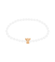 Armbaand med engel- og perlemor RosaGuld OnlyByGrace