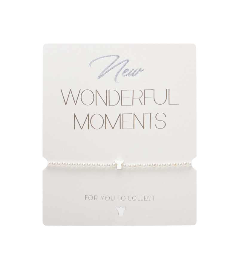 Armbaand med engel- og perlemor Soelv OnlyByGrace