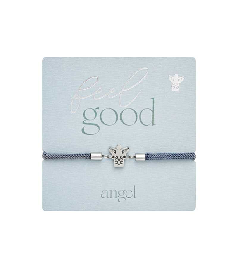 Armbånd med Engel Stål Feel Good OnlyByGrace