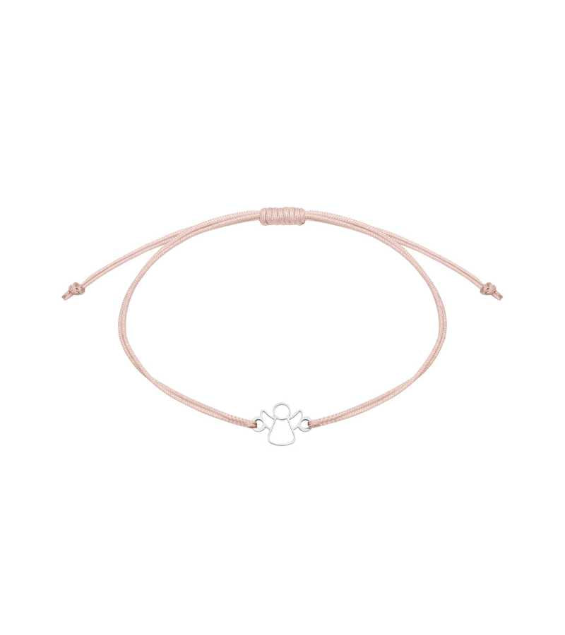 Armbånd med engel stål Enkel OnlyByGrace
