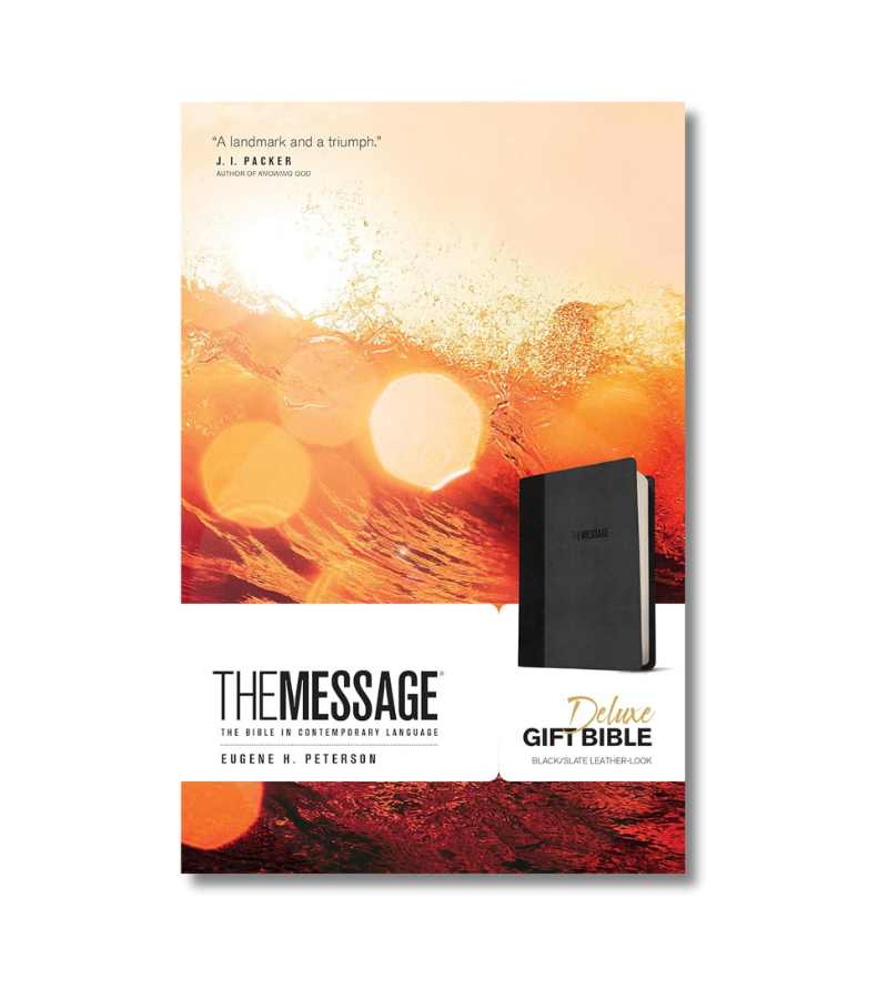 Bible The Message Black Slate OnlyByGrace