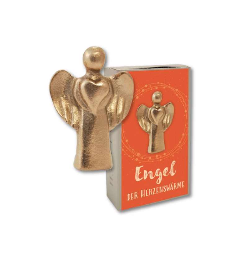 Bronze Engel Hjertets Varme OnlyByGrace