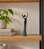 Bronze figur, La Gioia - Glæde