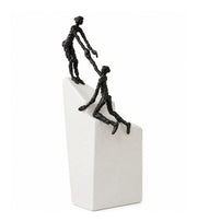 Bronze figur, Når bare man er to