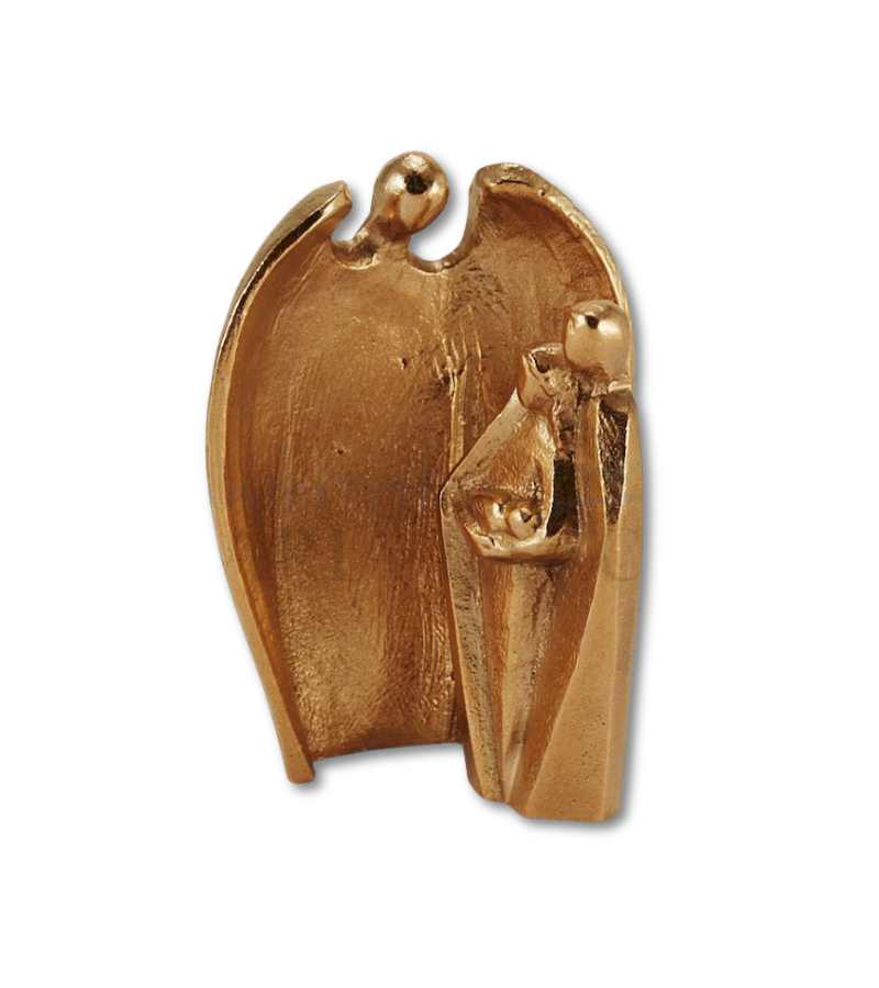 Bronze Saet Engel Og Familie OnlyByGrace
