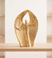 Bronzefigur, Freds engel, 13 cm