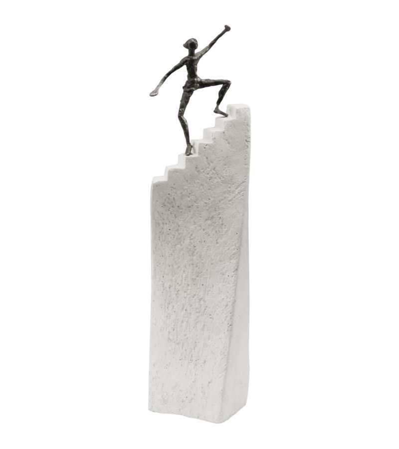 Bronzefigur Trin Til Succes OnlyByGrace