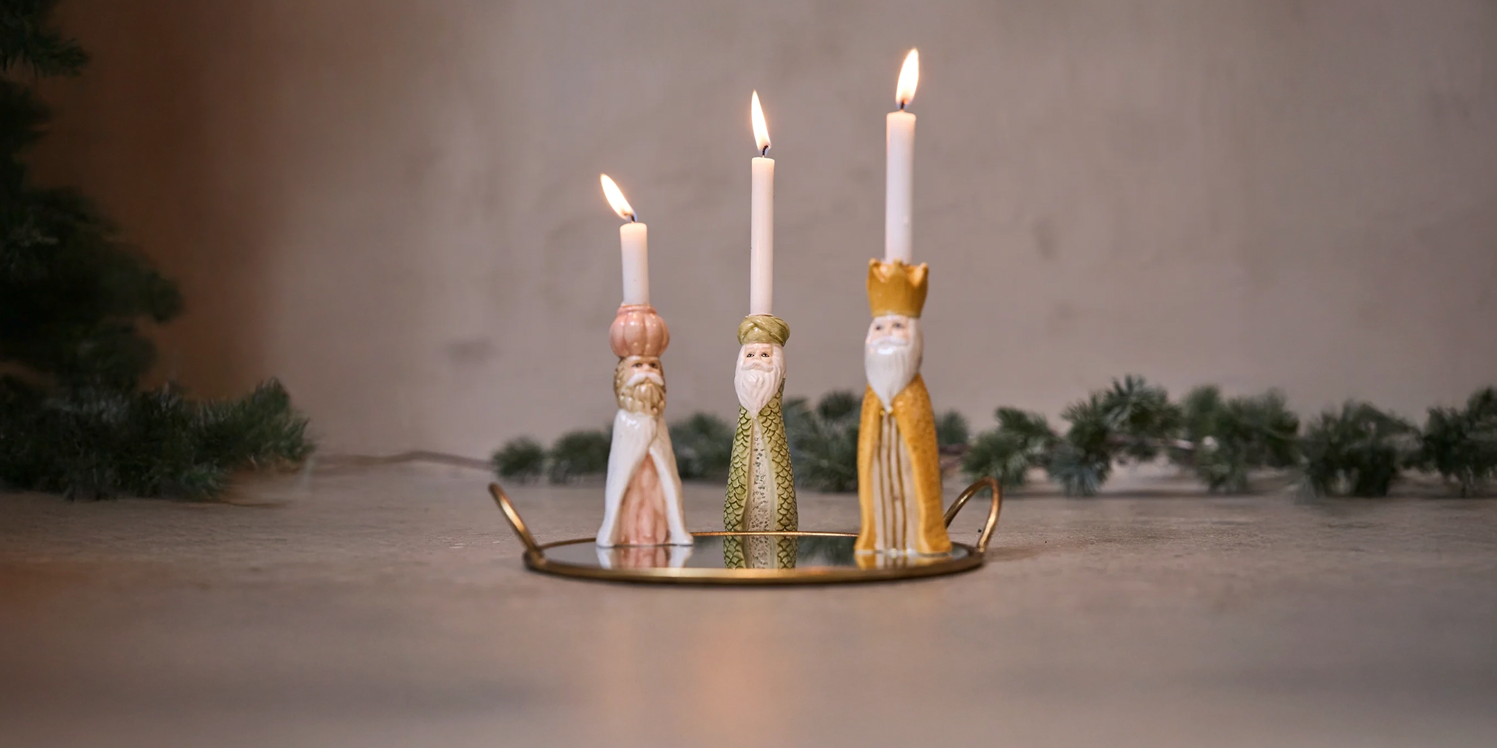 Julepynt som handler om Jesus