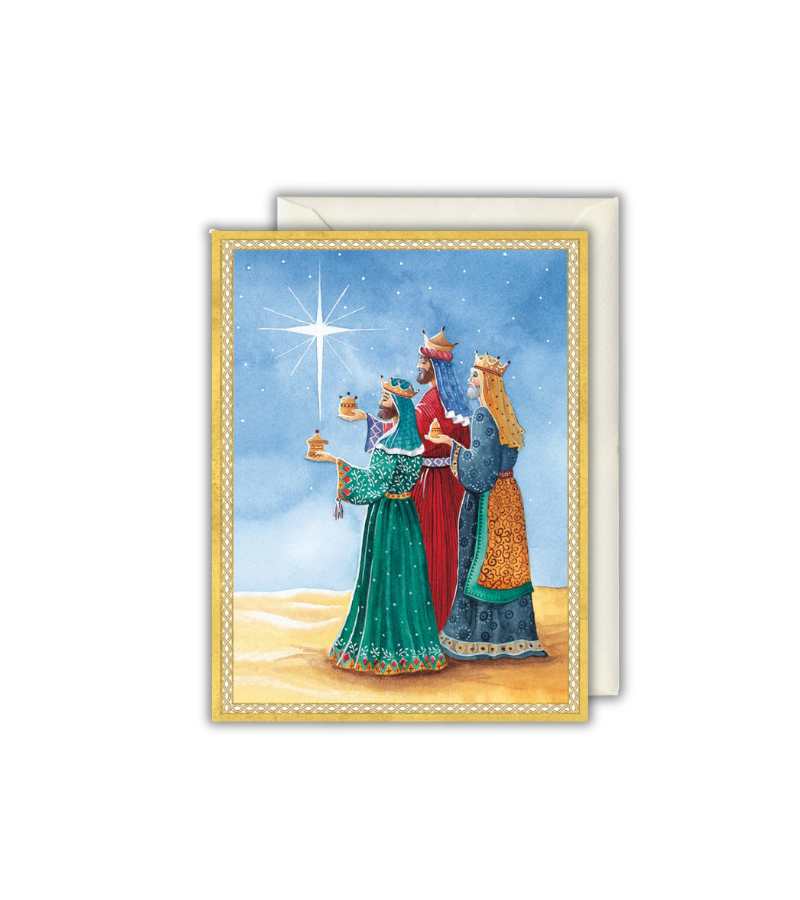 Dobbelt Julekort De hellige tre konger OnlyByGrace