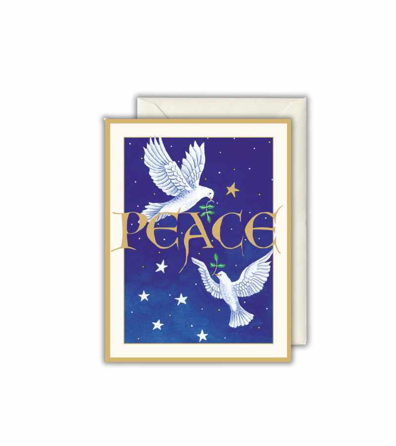 Dobbeltkort to duer PEACE OnlyByGrace