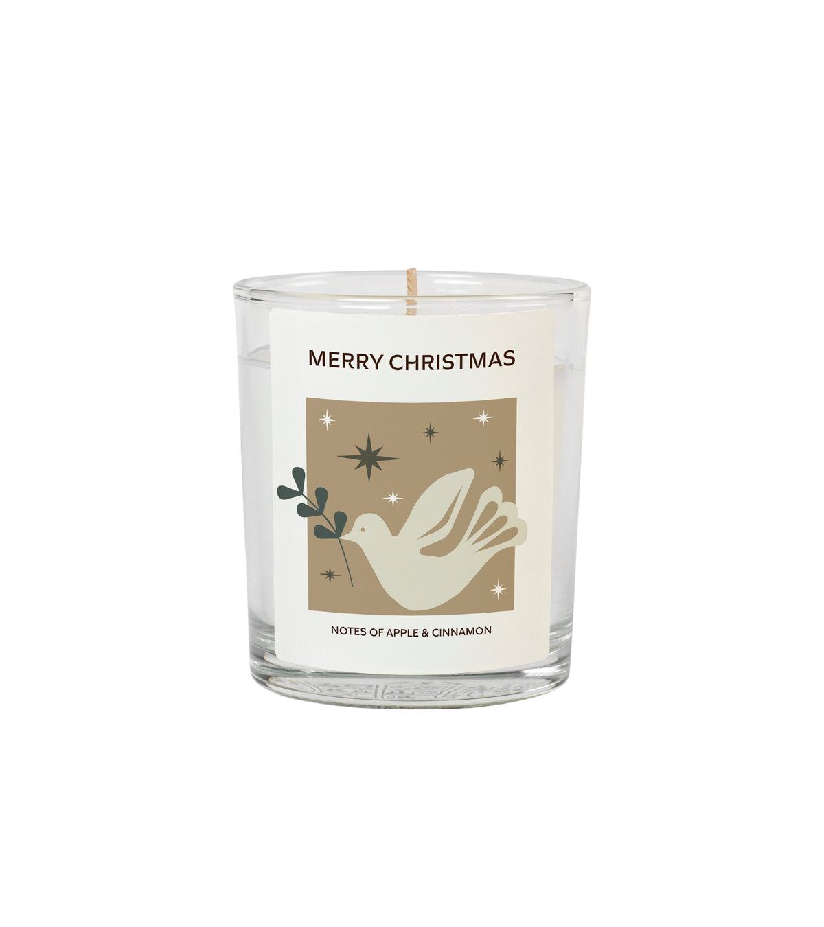 Duftlys 'Merry Christmas', Sojavoks