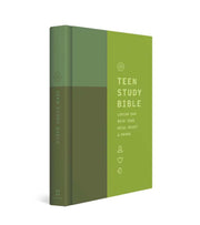 ESV Teen Study bible green OnlyByGrace