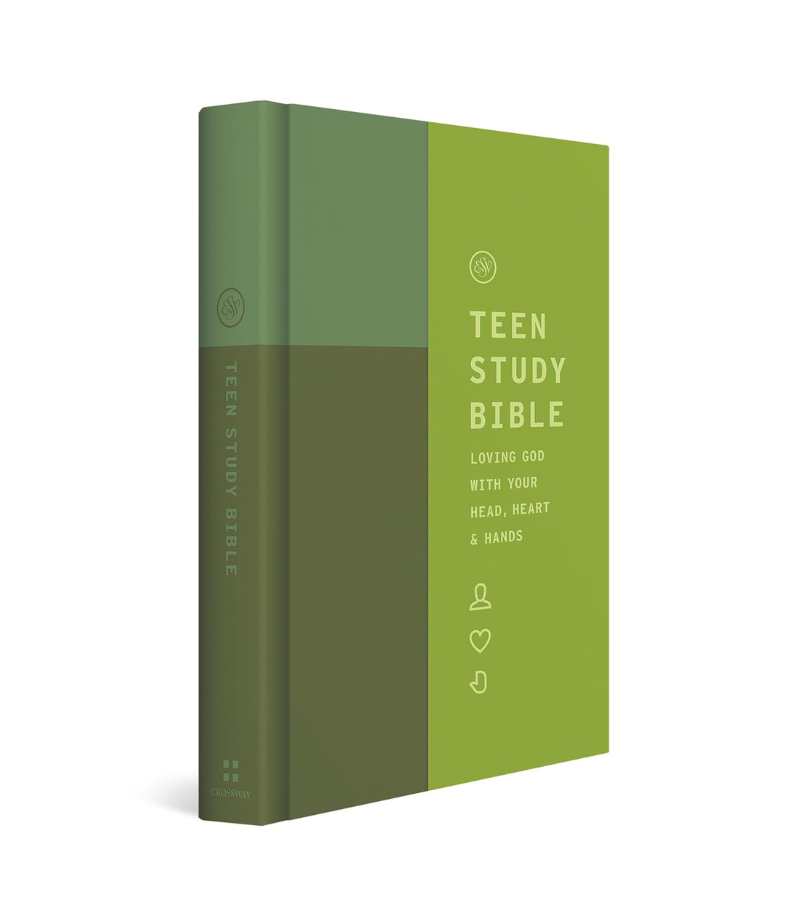 ESV Teen Study bible green OnlyByGrace