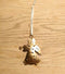 Ophæng, Engel guld med trompet, 8 cm