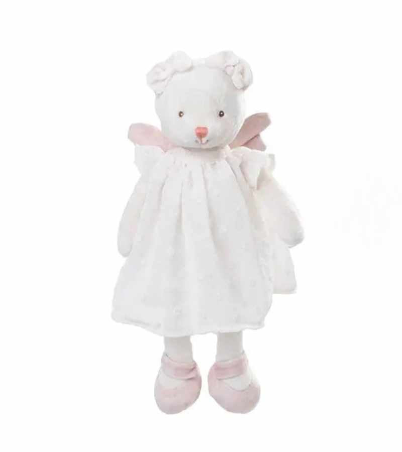 Englebamse Angelina rosa med vinger OnlyByGrace