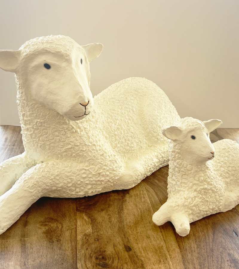 Får 25 cm 47 cm XOHandcraft OnlyByGrace
