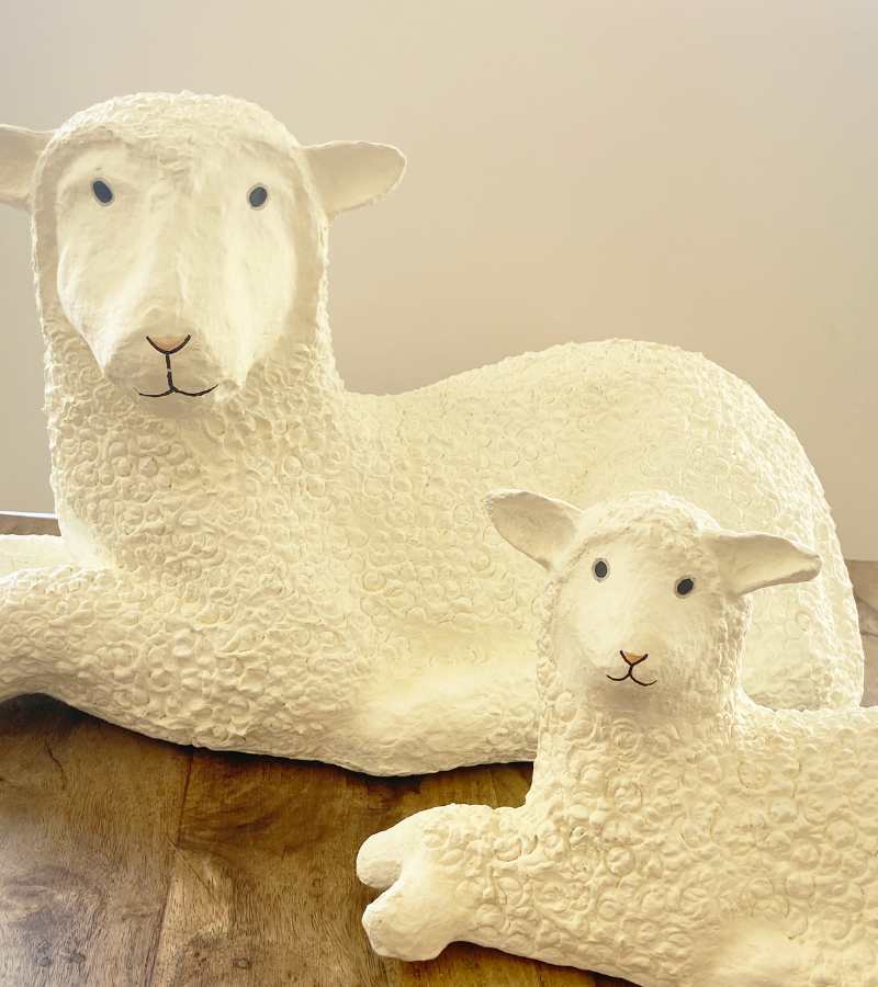 Får 25 cm 47 cm XOHandcraft OnlyByGrace