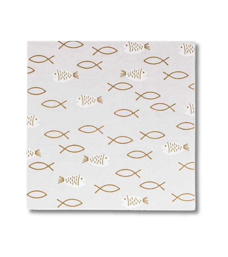 Frokostserviet Fisk Ichthys OnlyByGrace