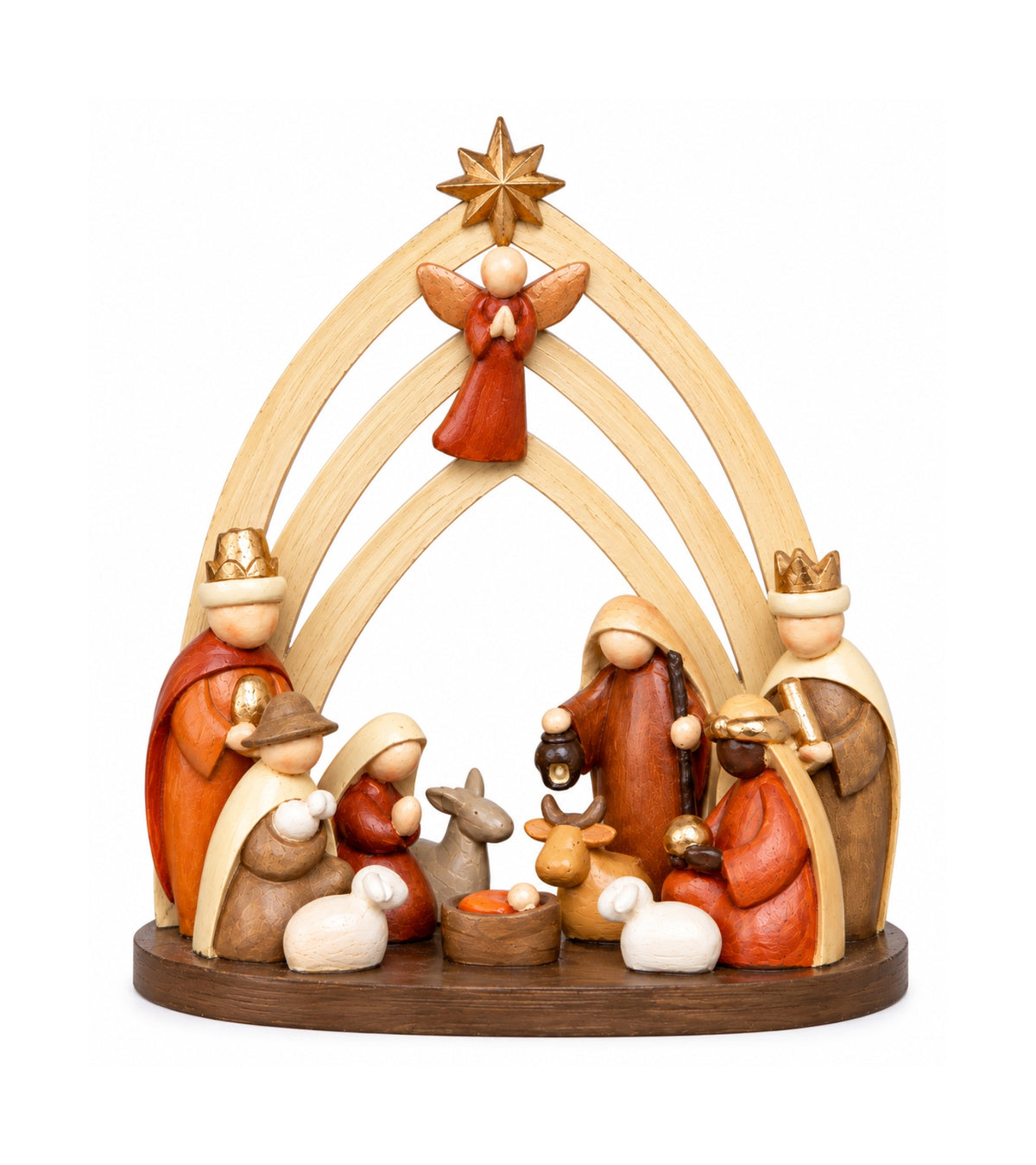 Julekrybbe, Den hellige familie, 23 cm