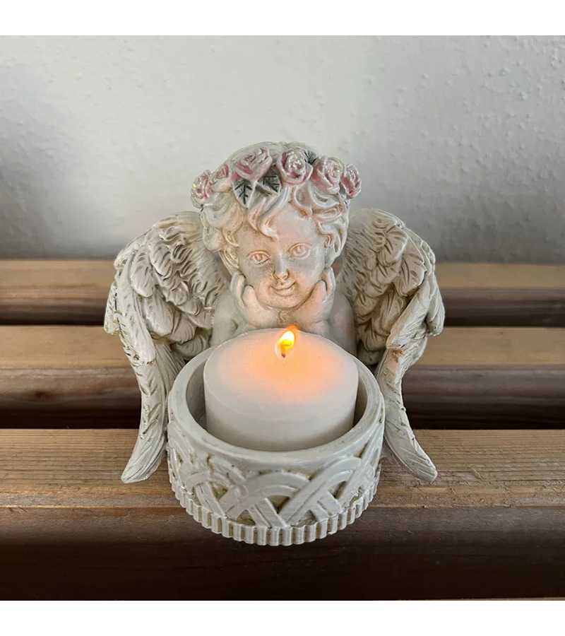 Gravpynt med fyrfad OnlyByGrace