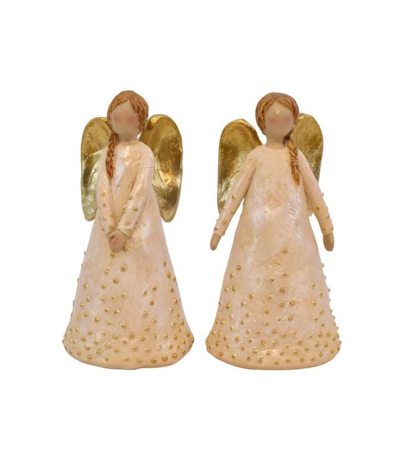 Guldprikkede engle 11 cm OnlyByGrace