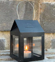 Haengende Lanterne Med Wire Sort OnlyByGrace