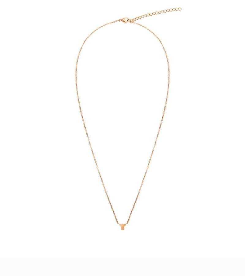 Halskæde LOVE IT engle rosenguld OnlyByGrace