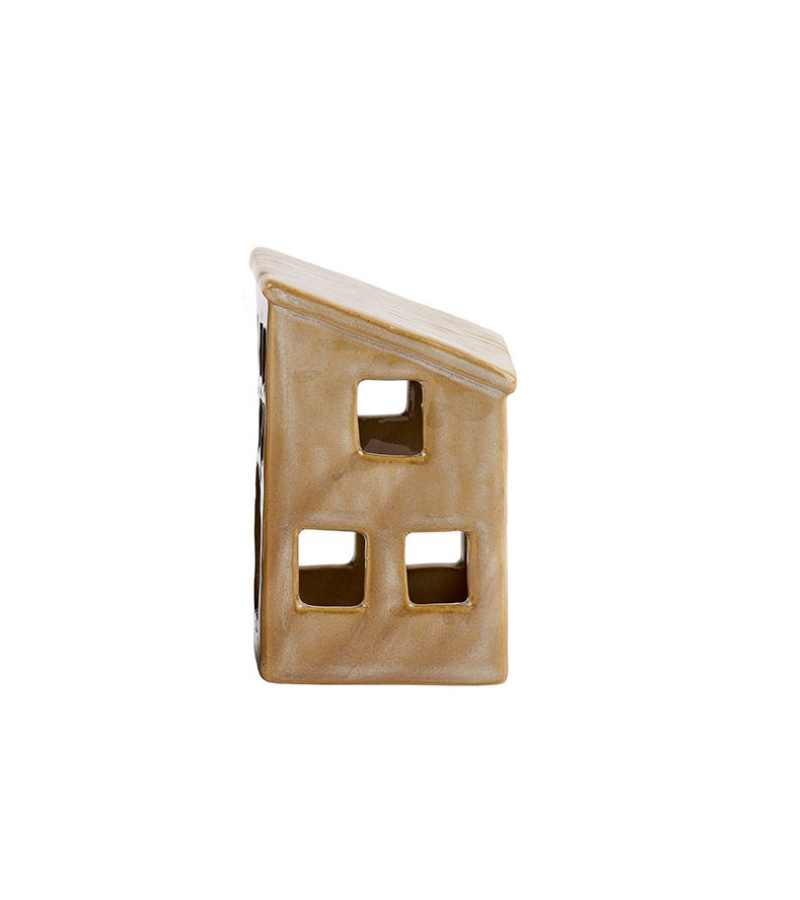 Halvt Keramik Hus 12cm OnlyByGrace