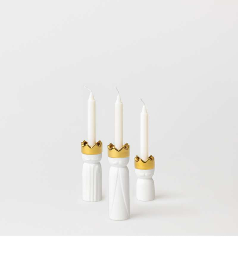 Hellig tre konger mini lysestager OnlyByGrace
