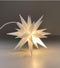 Herrnhuter Ministjerne, HVIT, 8 cm LED