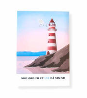 HjemEgn 50x70 dine ord lys OnlyByGrace