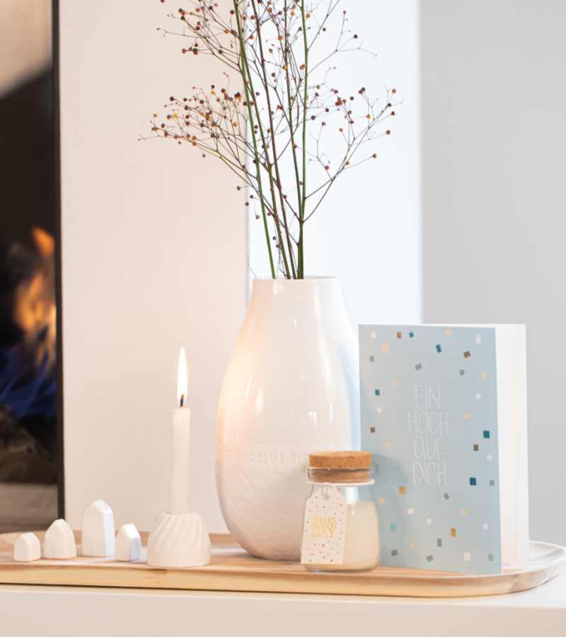 Hvid Vase Ro OnlyByGrace