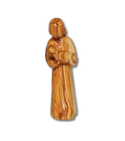 Hyrde Med Lam I Oliventrae 13cm OnlyByGrace