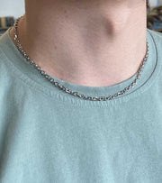 Ankerhalskæde, Stål 3 mm