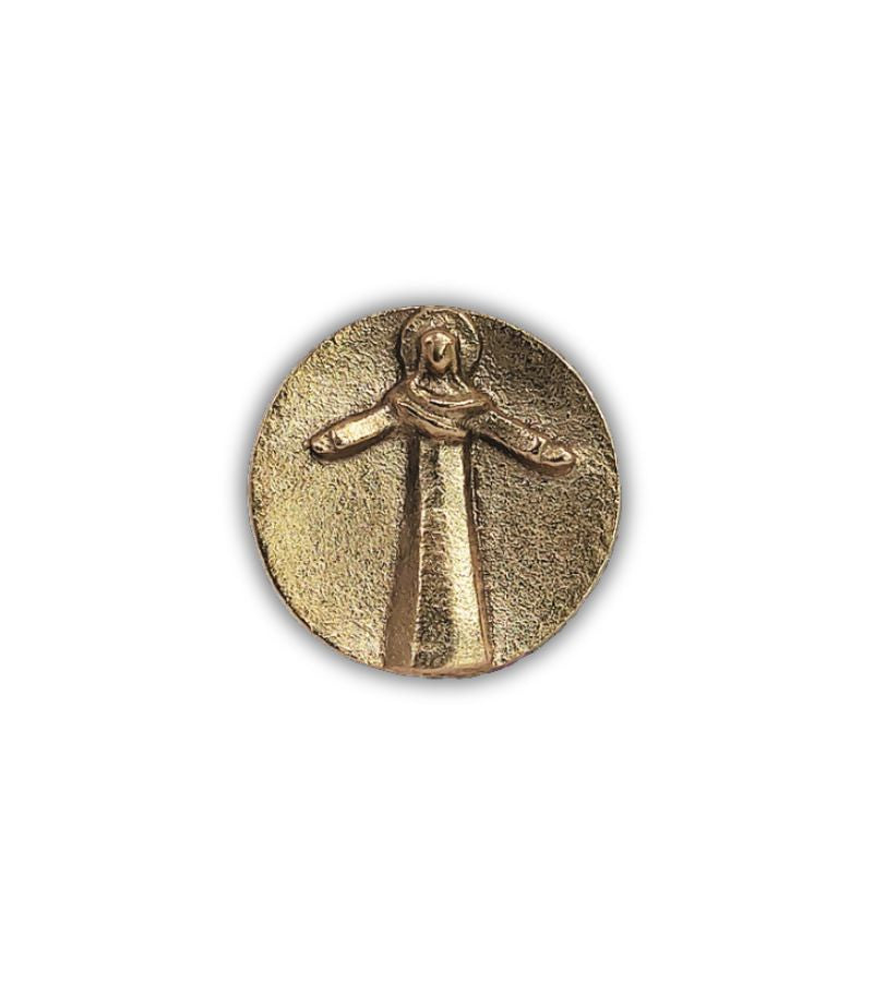 Jesus-Kristus-bronze-håndfigur-OnlyByGrace