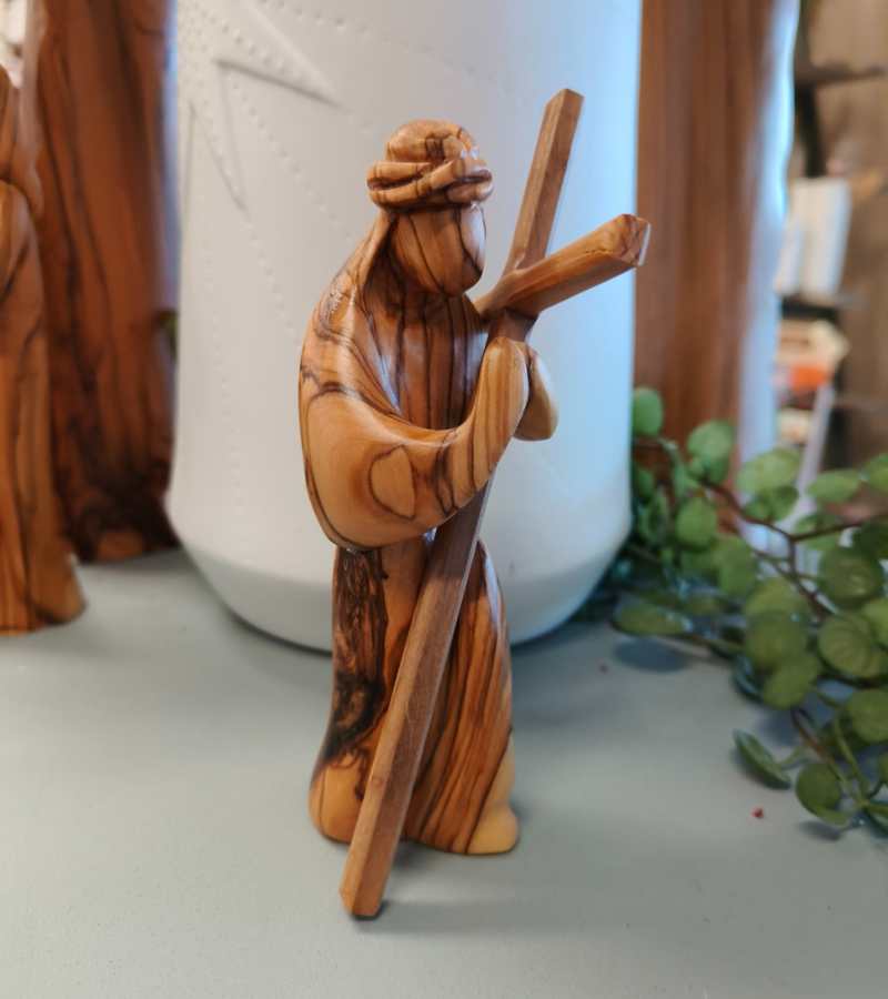 Jesus Med Korset Oliventrae OnlyByGrace