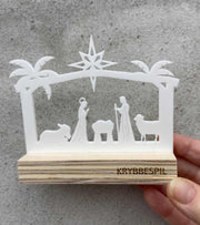 Julekrybbe skyline OnlyByGrace