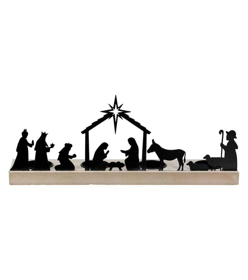 Julekrybbe Adventsstage Sort OnlyByGrace