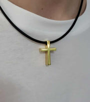 Kors Vedhaeng Guld OnlyByGrace