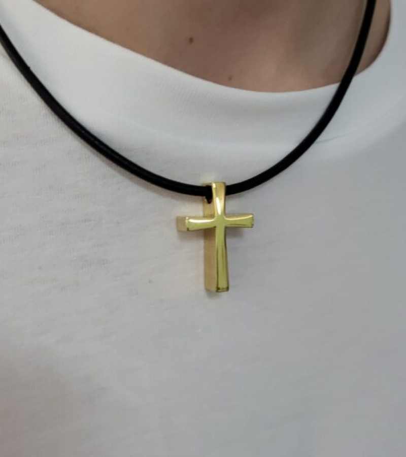Kors Vedhaeng Guld OnlyByGrace