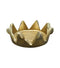 Krone lysestage, Guld, 8,5 cm