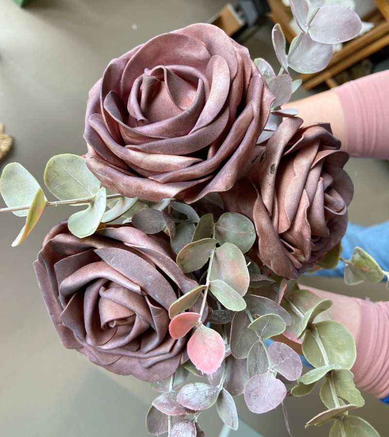 Kunstig Rose Gammel Rosa
