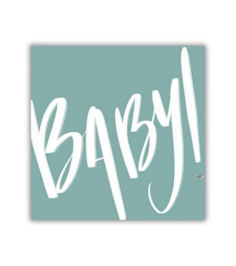 Kvadratisk Postkort BABY OnlyByGrace