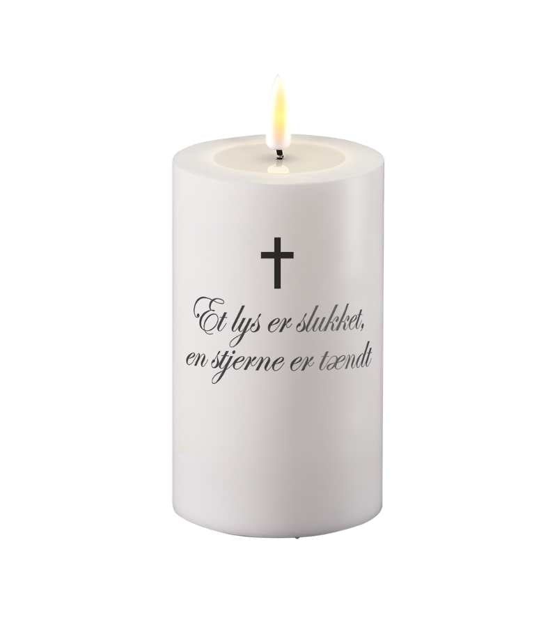 LED Gravlys Et Lys Er Slukket En Stjerne Er Taendt OnlyByGrace
