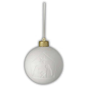 LED Julekugle med krybbespil Dia 9 cm OnlyByGrace